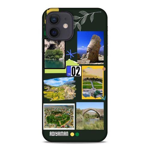 Lopard Apple iPhone 12 Uyumlu Kılıf Şehirli ※ (2) Adıyaman Kabı