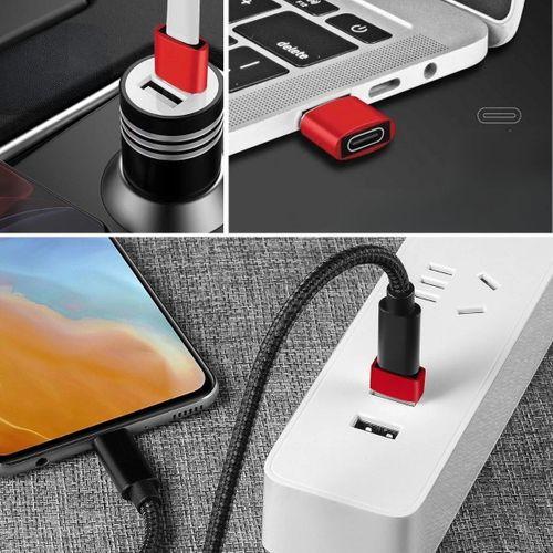 Usb'den Type-c 'ye Dönüştürücü Adaptör Veri Aktarımı Sağlayıcı Şarj Data Çevirici