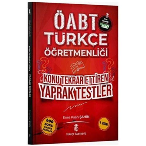 ÖABT Türkçe Öğretmenliği Yaprak Testler Türkçe Öabtdeyiz