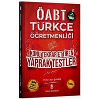 ÖABT Türkçe Öğretmenliği Yaprak Testler Türkçe Öabtdeyiz