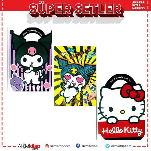 Doğan Kitap Kuromi Gizemli Havalı ve Tatlış Boyama Seti 3 Kitap