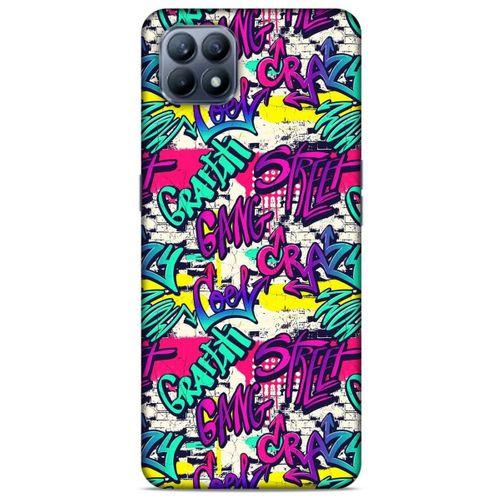 Graffitix (29) Desenli Silikon Kapak Huawei P40 Lite Kılıf