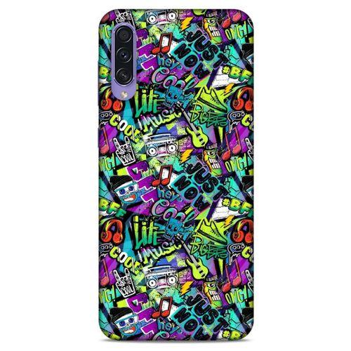 Graffitix (1) Desenli Silikon Kapak Samsung Galaxy A50s Kılıf