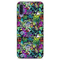 Graffitix (1) Desenli Silikon Kapak Samsung Galaxy A50s Kılıf