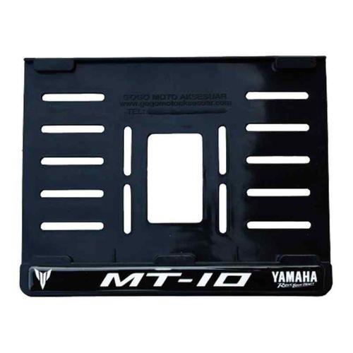 YAMAHA Yamaha Mt-10 Uyumlu 1 Plastik (15X24 Cm) Kırılmaz Plakalık