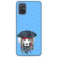 Animax Korsan Köpek Samsung Galaxy A71 Kılıf Desenli Silikon
