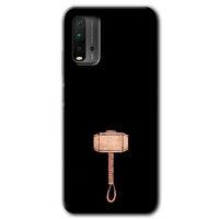 Poco M3 Kılıf HD Desen Baskılı Arka Kapak - Thor Çekiç
