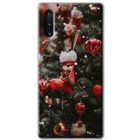 Potkal Hediye Fabrikası Samsung Galaxy Note 10 HD Baskılı Kılıf + 9D Tam Ekran Koruyucu - Happy New Year