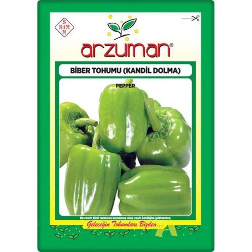 Kandil Dolma Biber Tohumu (10 Gr) (İnce Kabuk)