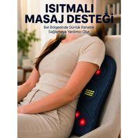 Titreşimli Isıtmalı Sırt Ve Bel Masaj Minderi Ergonomik Tasarım