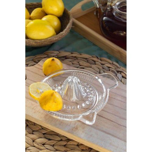 Akyüz Home Cam Limon Narenciye Portakal Sıkacağı Limonluk 14 Cm