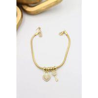 Kalp Xuping Bileklik - Altın