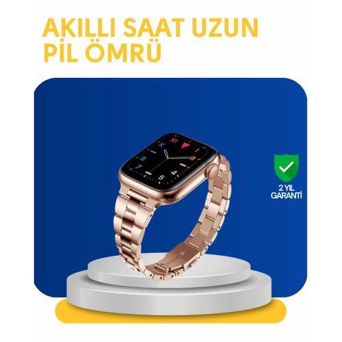 Türkçe Destekli Akıllı Saat Suya Dayanıklı Çok Fonksiyonlu