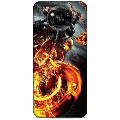 Xiaomi Redmi Poco X3 Uyumlu Kılıf Motorsiklet (18) Telefon Kılıfları İskelet