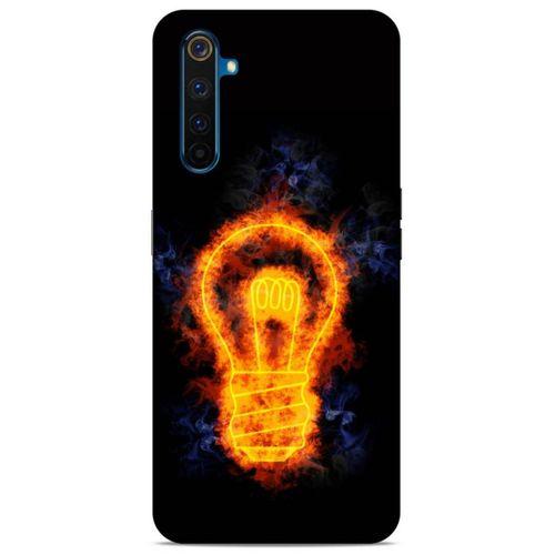 Lopard Oppo Realme 6 Uyumlu Kılıf FireX (39) Liquid Crystal Kılıf Ampul