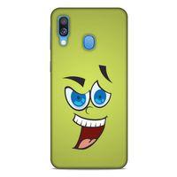 Emojix (71) Samsung Galaxy A40 Kılıf Silikon Kapak Desenli
