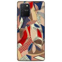Lopard Samsung Galaxy S10 Lite Uyumlu Kılıf Soyut Sanat (41) Baskılı Tank Kılıf