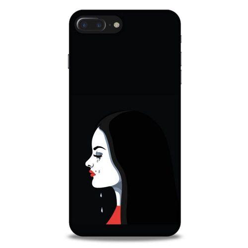 Apple Iphone 8 Plus Kılıf Depresyon (29) Arka Koruma Kılıfı Pembe