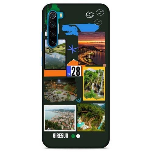 Lopard Xiaomi Redmi Note 8T Uyumlu Kılıf Şehirli ※ (28) Giresun Arka Kapak
