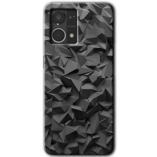 Oppo Reno 7 4G HD Baskılı Kılıf + 9D Tam Ekran Koruyucu - Dark Broke