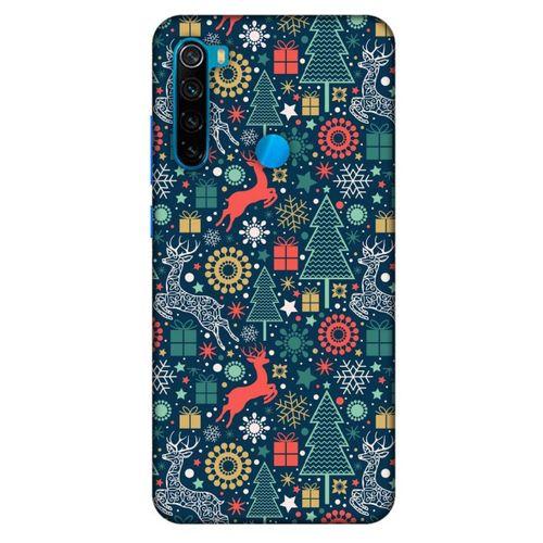 Yılbaşı Süsleri 33 Xiaomi Redmi Note 8 Kılıf Silikon Kapak