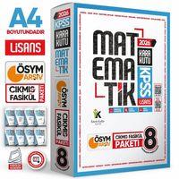 2026 KPSS MATEMATİK Kara Kutu 8li Fasikül SETİ ÖSYM Çıkmış Soru Bankası Çözümlü Modülü PAKET