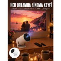 Sevgiliye Özel Hediye Ayaklı Sinema Projektörü Projeksiyon Yeni Nesil