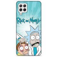 Samsung Galaxy A22 Uyumlu Kılıf Rick And Morty (2) Kabı Morty Smith