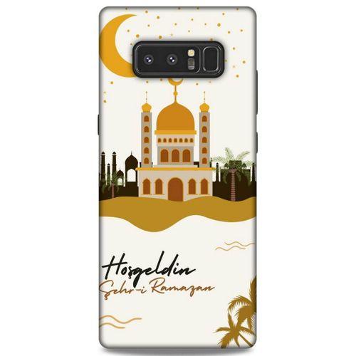 Lopard Samsung Galaxy Note 8 Uyumlu Kılıf Ramazan (18) Desenli Telefon Kılıfları