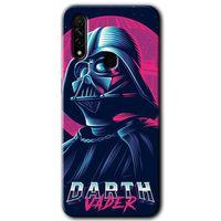 MRCİLETİSİM Oppo A31 Kılıf Baskılı Kapak - Darth Vader + 5D Tam Kaplayan Cam
