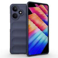 İnfinix Hot 30 Kılıf Esnek TPU Oyuklu Arka Yüzey Tasarımlı Zore Etnik Silikon Kapak