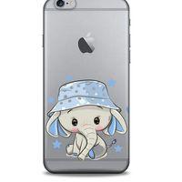 Zoologix (46) Apple Iphone 6S Plus Şeffaf Kılıf Silikon Desenli