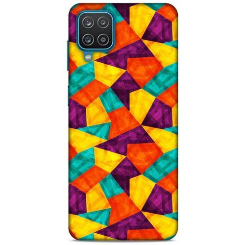 Lopard Samsung Galaxy A12 Uyumlu Kılıf Geometrix (11) Tam Koruma