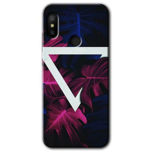 MRCİLETİSİM Xiaomi Mi Max 3 Kılıf HD Desen Baskılı Arka Kapak+Temperli Cam - Mekanik Yaprak