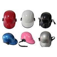 SEVGENT Kask Jokey Fitilli/Boyalı Camsız Mat Siyah