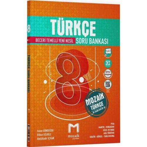 8. Sınıf Türkçe Soru Bankası Mozaik Yayınları