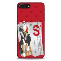 Sokak Modası 44 Apple Iphone 7 Plus Kılıf Desenli Silikon