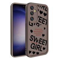 Galaxy A55 Kılıf Kamera Korumalı Baskılı Arka Yüzey Zore Klas Kapak