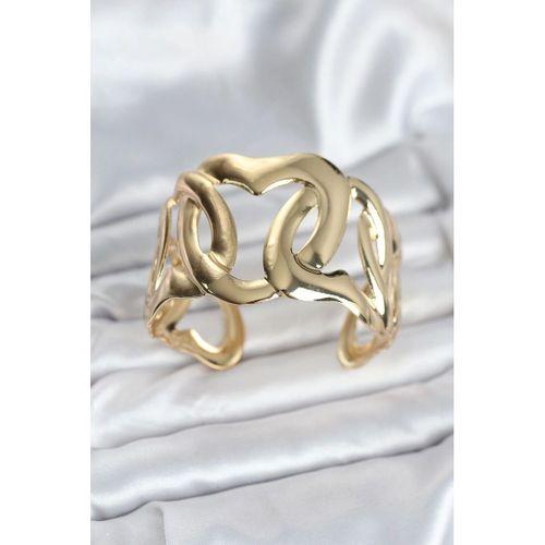 Pirinç Gold Renk Vintage Kadın Bileklik