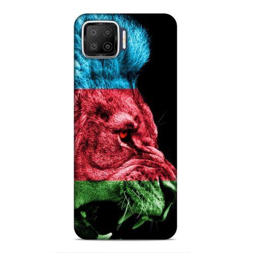 Oppo A73 Uyumlu Kılıf Azarbaijan (24) Darbe Emici Kılıf Bayrak Aslan