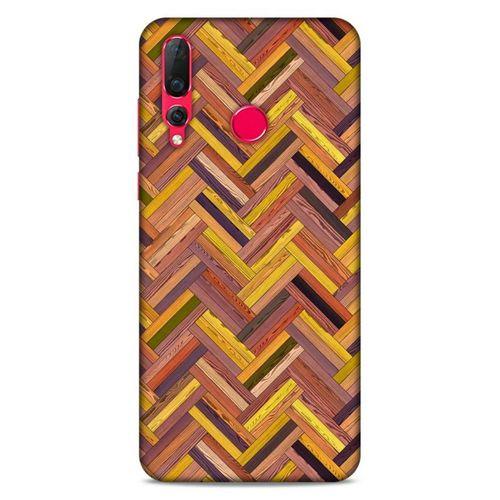Lopard Huawei P Smart Z Uyumlu Kılıf Wood'X (39) Liquid Crystal Kılıf Baskılı