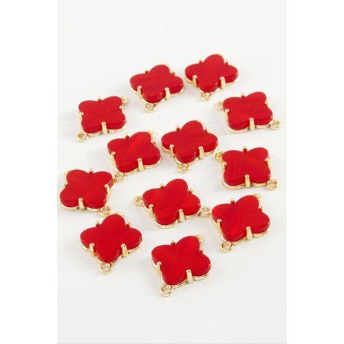 Çiçek Tek Kulp Polyester Bileklik ve Kolye Ucu Aparatı 1 Adet