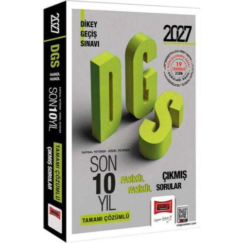 2027 DGS Sayısal Sözel Yetenek Tamamı Çözümlü Fasikül Fasikül 10 Yıl Çıkmış Sorular Yargı Yayınları