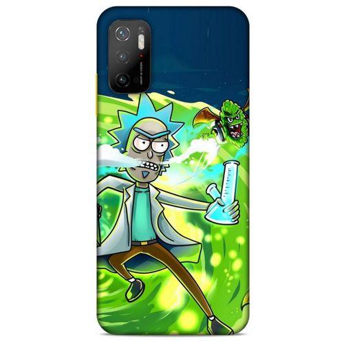 Xiaomi Poco M3 Pro Uyumlu Kılıf Rick And Morty (19) Kılıfları Ethan