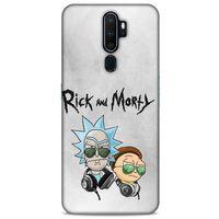 Oppo A9 2020 Uyumlu Kılıf Rick And Morty (4) Koruma Kılıfı Eye Patch Morty