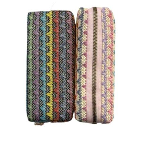 Unicus Small Nabız Hasır Kalem Çantası Uncs-1140 Karışık - 1 adet