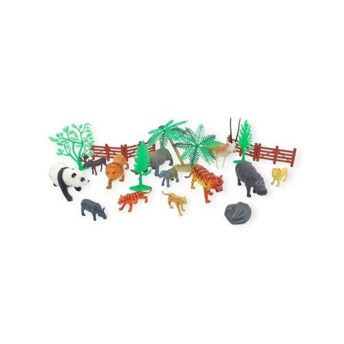 Hayvan Seti - 12 Parça Vahşi Hayvanlar Çiftlik Seti  - YS2789