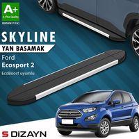 S-Dizayn Ford EcoSport 2 Ecoboost EcoBoost 1.0 Skyline Aluminyum Yan Basamak 173 Cm 2012-2022 A+ Kalite
