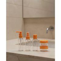 30 Ml 5’li Seyahat Şişesi Seti Çantalı Kozmetik Organizer