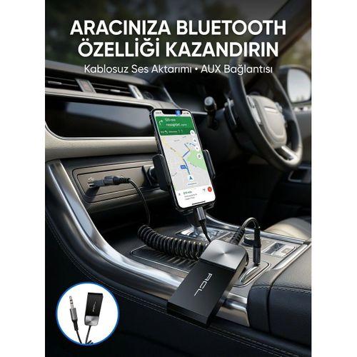 Araç Ve Ev Ses Sistemleri İçin Bluetooth Aux Adaptörü